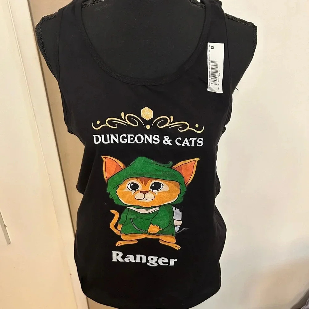 Dungeons and Dragons Ranger Cat Tank Small